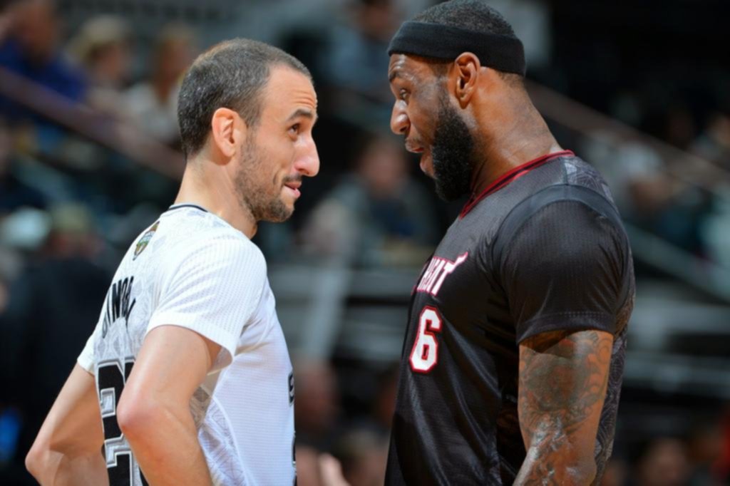 ¡No salta, vuela! La magistral volcada de Manu Ginobili ¡No salta, vuela! La magistral volcada de Manu Ginobili