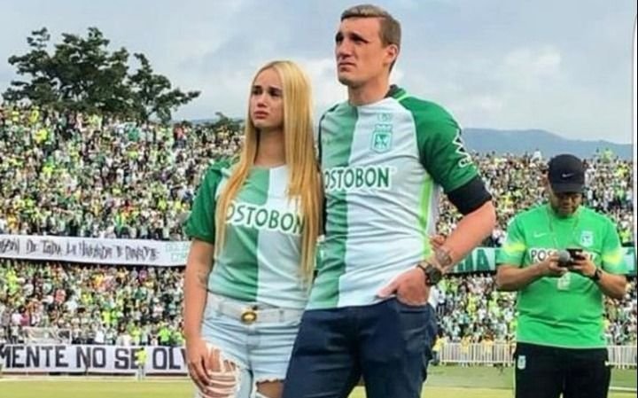 La modelo colombiana que acompaña al nuevo arquero de River