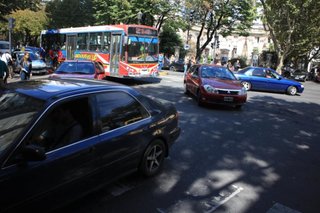 Protestas generaron caos vial en el centro