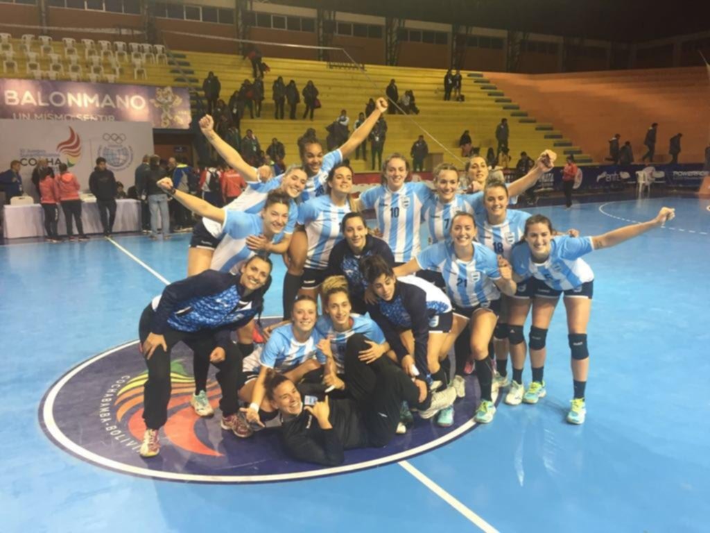 La Garra, con la platense Rocío Campigli, consiguió el pase a la final en handball de los Odesur
