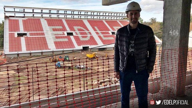 Fernández fue a ver el palco que compró