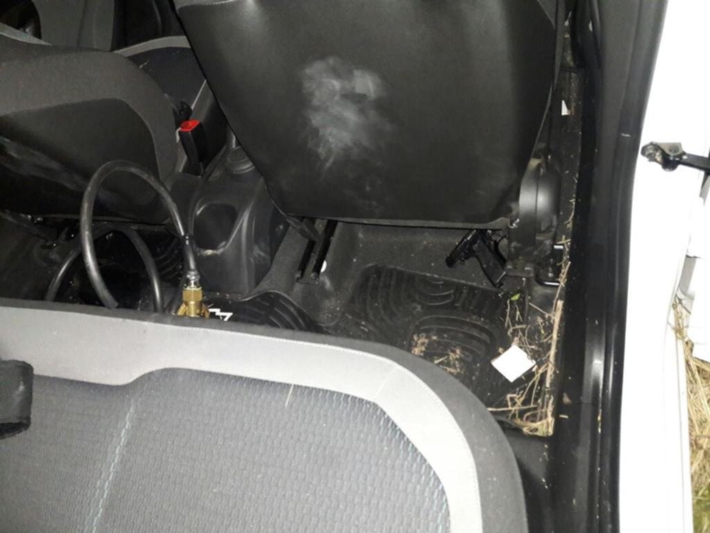Intentaron robar un cajero haciéndolo explotar