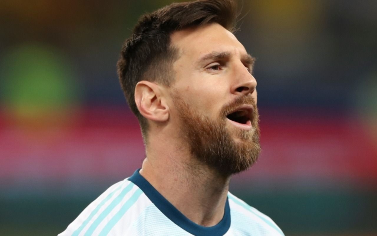 Messi volvió a cantar el Himno Nacional Argentino con emoción Deportes