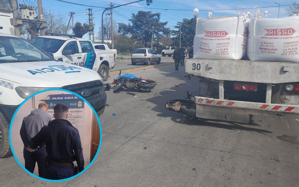 Detuvieron A Uno De Los Motociclistas Que Se Escap Tras El Accidente