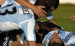 Fotos: el triunfo de Argentina