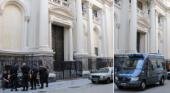 La policía impidió ingresar a Redrado al Banco Central