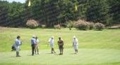 Comandan el torneo de golf en Pinamar Jaureguizaldo y Robert