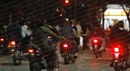 Los motoqueros desembarcaron en Berisso