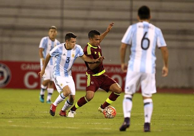 Argentina igualó con Venezuela en el Sudamericano Sub-20