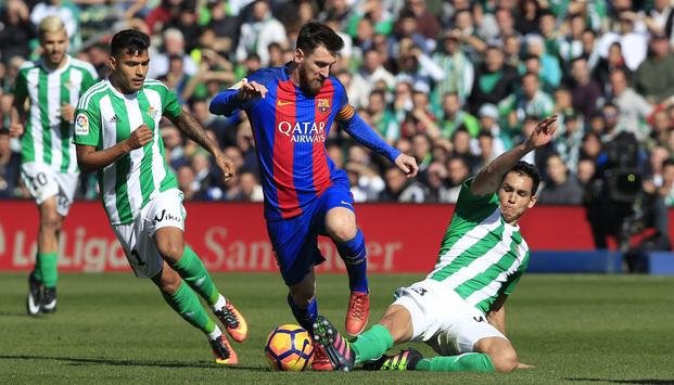 El Barça empató con una asistencia de Leo