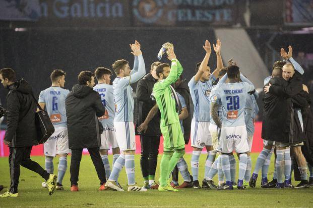 El Celta de Berizzo bajó al Real Madrid de la Copa del Rey