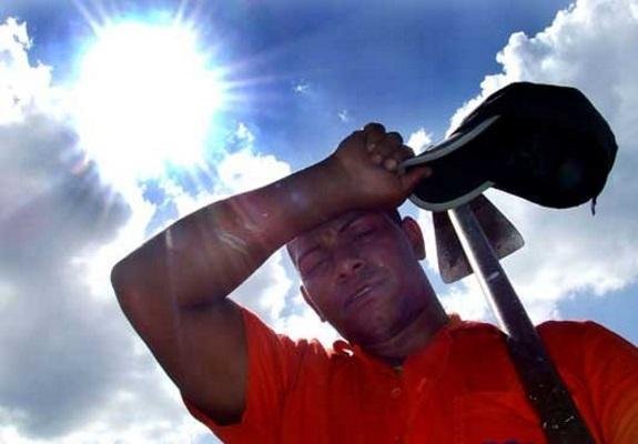 Un jueves con sol y mucho calor