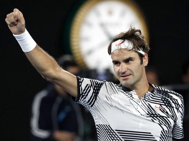 Federer ganó y es finalista en Australia
