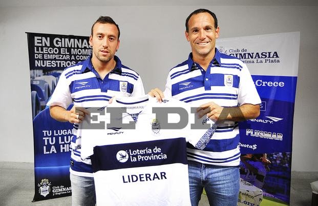 Gimnasia: presentaron a Alemán y Matos