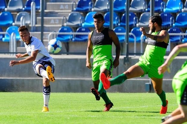 La mañana empezó con una goleada en contra