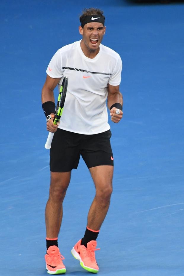 Nadal dio cátedra, Murray y Federer iban por más