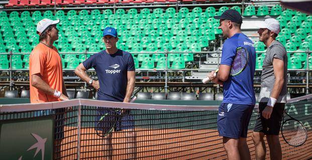Orsanic espera por la recuperación de Schwartzman, pero ya tiene reemplazante