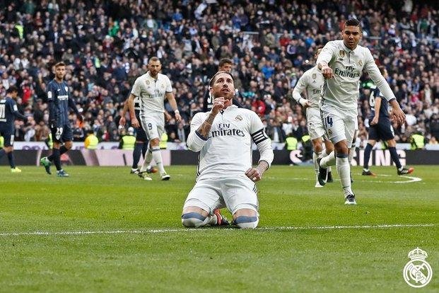 Real Madrid derrotó a Málaga y se consolidó como líder de la liga española