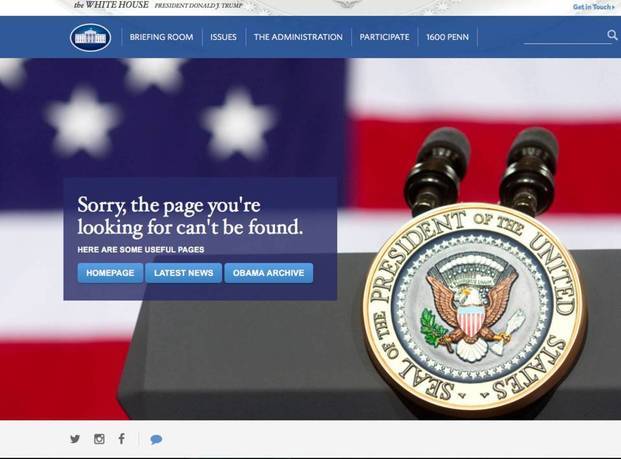 Adiós al sitio web en español