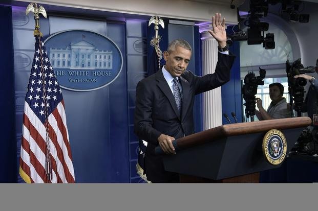 Obama dio su última conferencia de prensa en la Casa Blanca