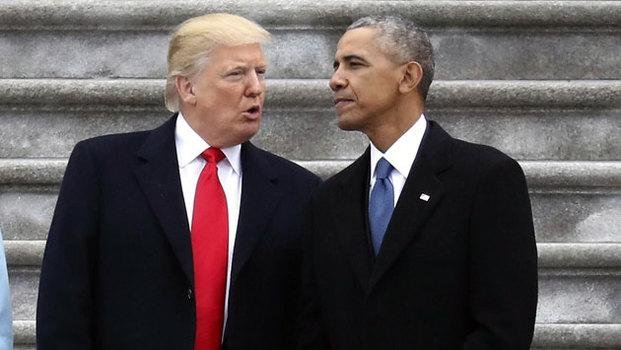 Obama rompe el silencio y da su apoyo a las protestas contra Trump