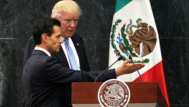 Trump y Peña Nieto hablaron por teléfono durante una hora