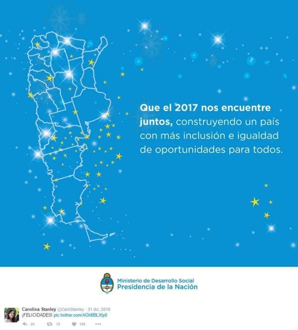 El ministerio de Desarrollo Social no incluyó a las Islas Malvinas en un mapa