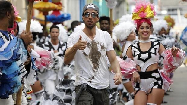 Enrique Iglesias llegó a Cuba para filmar su nuevo video