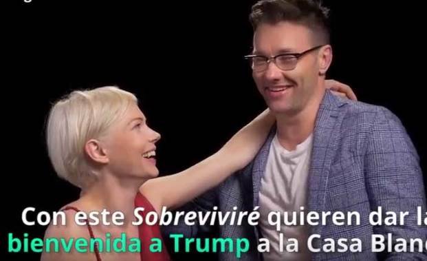 Estrellas de Hollywood cantaron el clásico 
"I Will Survive" contra Donald Trump