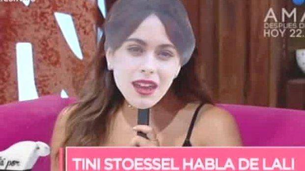 Lali Espósito revivió su faceta de actriz e imitó a Martina Stoessel