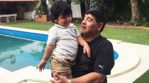Maradona: “Quiero la tenencia de Dieguito”