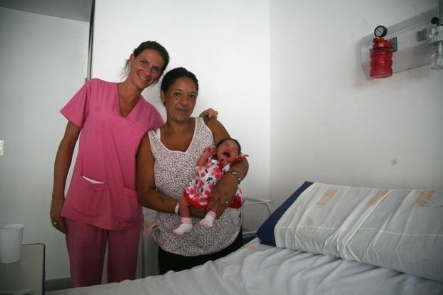 La primera beba de La Plata nació en el Hospital Gutiérrez
