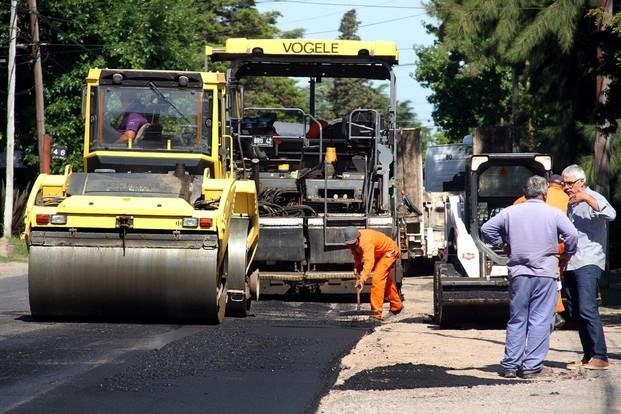 Obras en un amplio sector del camino General Belgrano