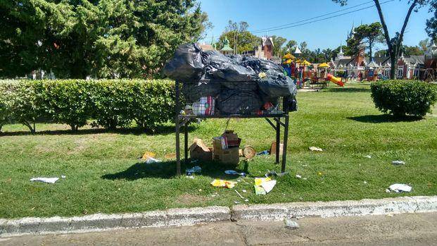 Quejas por acumulación de basura en 
inmediaciones de la República de los Niños