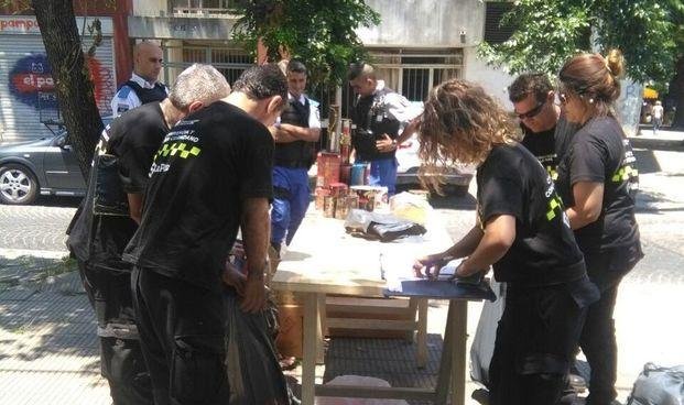 Secuestraron 100 kg de pirotecnia en 15 días