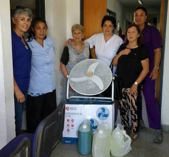En Gonnet, la solidaridad no se toma vacaciones