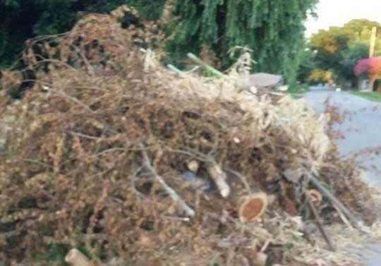 Piden que junten la basura en 27 y 473 bis