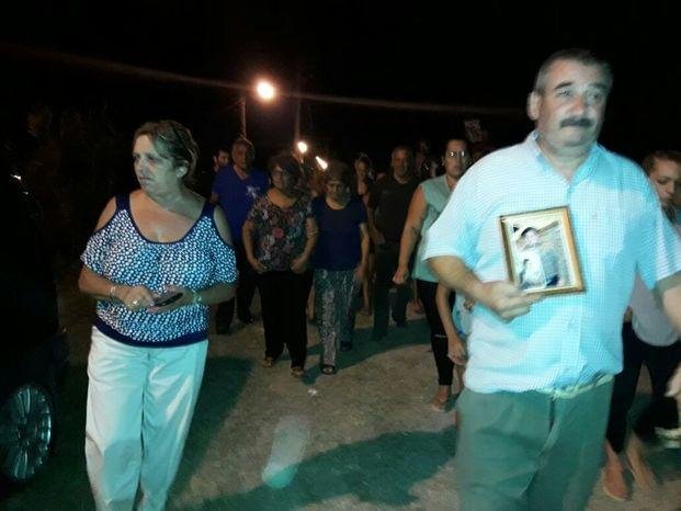 Atropelló y culpó al hijo: un año después, marcharon por la víctima