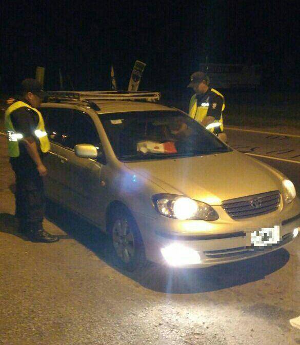 Conducía por Ruta 2 con tres veces más de alcohol en sangre de lo permitido