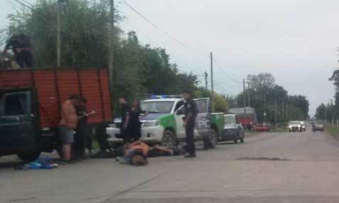 Incidentes en un operativo policial en 44 y 155: hubo tres demorados