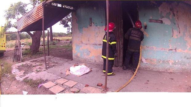 San Carlos: vivienda se prendió fuego por sexta vez