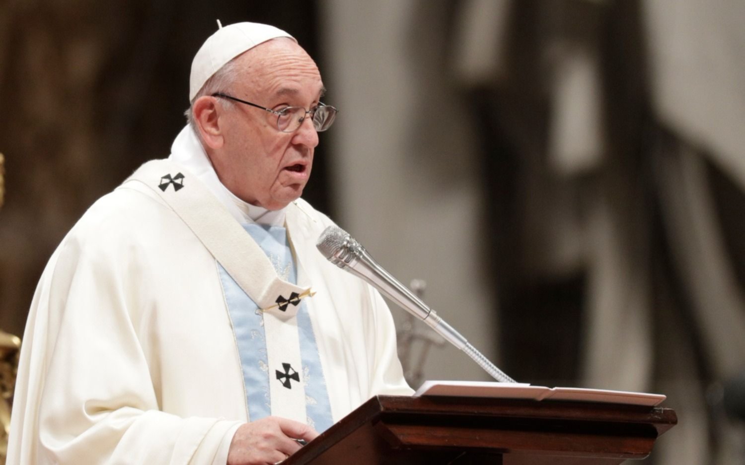 Francisco pidió por una Iglesia "humilde, pobre de cosas y rica de amor"