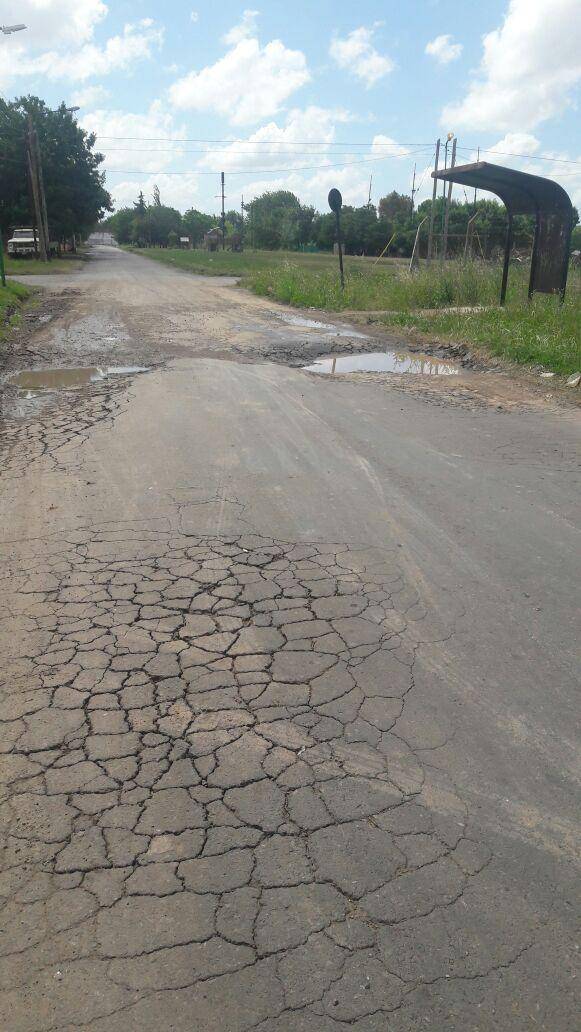 En barrio Elizalde se quejan por el estado de las calles