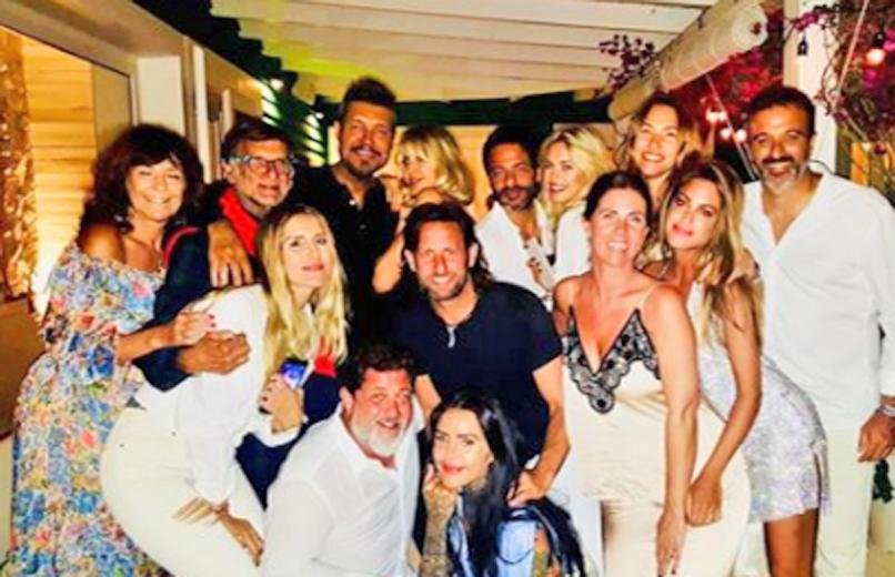 La fiesta del clan Tinelli