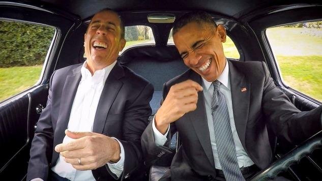 Seinfeld está de vuelta : charlando con comediantes en autos deportivos, café de por medio
