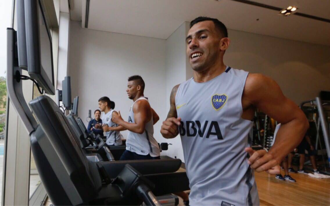 "Nunca me fui", aseguró Tevez al sumarse a la pretemporada de Boca
