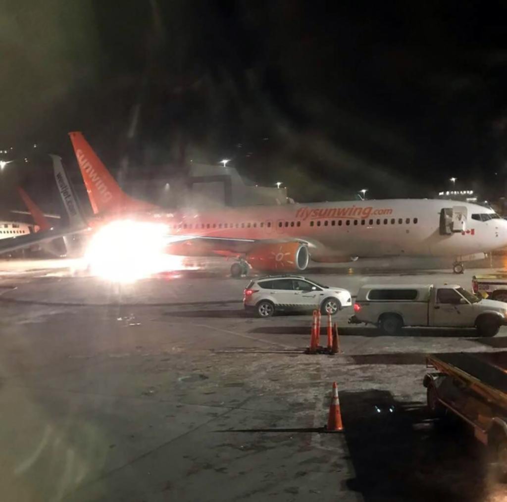 Pánico por un choque de aviones en el aeropuerto de Toronto