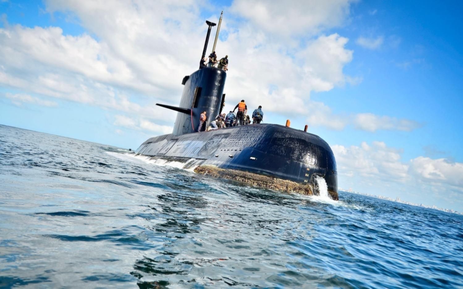 ARA San Juan: el ARA Puerto Argentino se incorpora a la búsqueda
