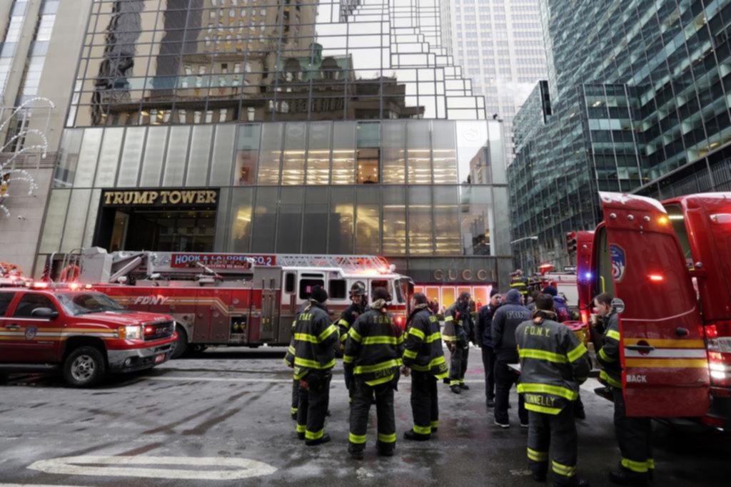 Incendio en la Torre Trump de Nueva York