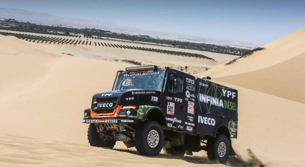 Los argentinos Villagra y Benavídes tuvieron un lunes perfecto en el Dakar